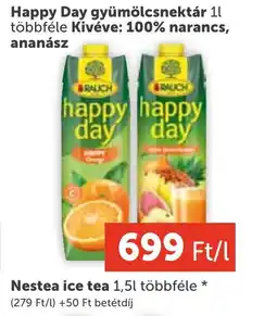 PRIVÁT Happy Day gyümölcsnektár ajánlat