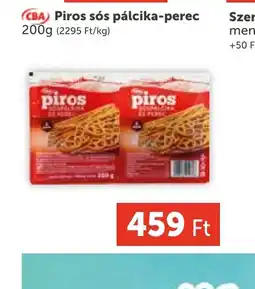 PRIVÁT CBA Piros ss pálcika-perec ajánlat