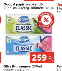 PRIVÁT Oops! papír zsebkendő ajánlat