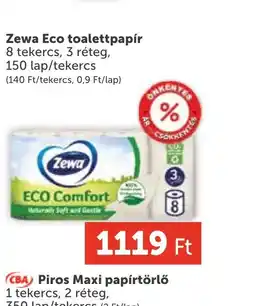 PRIVÁT Zewa Eco toalettpapír ajánlat