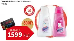 PRIVÁT Vanish folttisztítCBA Piros uzsonnás tasak ajánlat