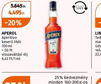 APEROL likőr
