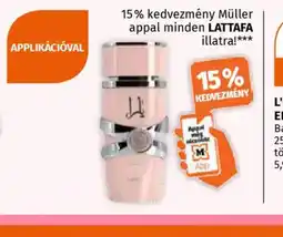 Müller LATTAFA illat ajánlat