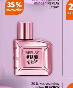 Müller REPLAY #TANK Plate illat ajánlat