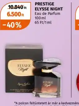 Müller PRESTIGE ELYSSE NIGHT Eau de Parfum ajánlat