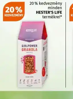 Müller HESTER'S LIFE GIRLPOWER GRANOLA ajánlat