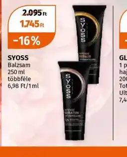Müller SYOSS Balzsam ajánlat