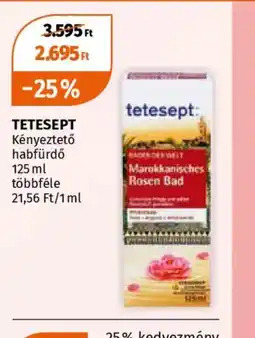 Müller TETESEPT Kényeztető habfürdő ajánlat