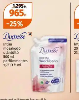 Müller Duchesse Intim mosakod utántöltő ajánlat