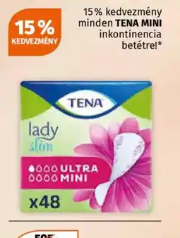Müller TENA MINI inkontinencia betét ajánlat