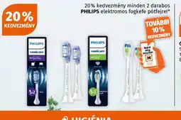 Müller PHILIPS elektromos fogkefe ptfej ajánlat