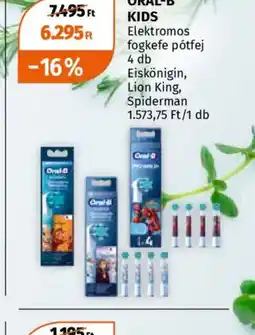Müller ORAL-B Elektromos fogkefe ptfej ajánlat