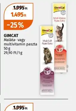 Müller GIMCAT Maláta- vagy multivitamin paszta ajánlat