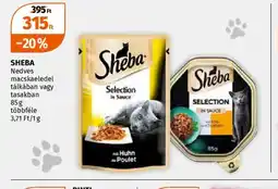 Müller SHEBA Nedves macskaeledel ajánlat