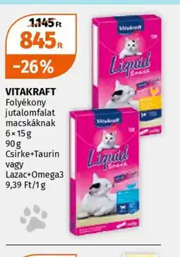 Müller VITAKRAFT Folyékony jutalomfalat ajánlat