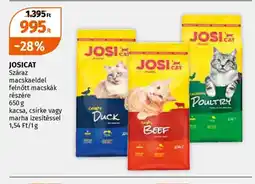 Müller JOSICAT Száraz macskaeledel ajánlat