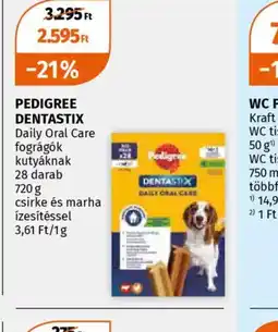 Müller PEDIGREE DENTASTIX fográgk ajánlat