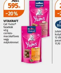 Müller VÍTAKRAFT Cat Yums falatkák ajánlat