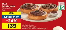 Spar SPAR kakaós csiga ajánlat