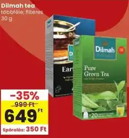Spar Dilmah tea ajánlat