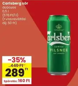 Spar Carlsberg sör ajánlat