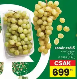Spar Fehér szőlő csomagolt ajánlat
