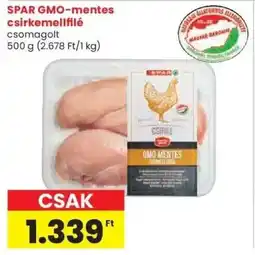 Spar SPAR GMO-mentes csirkemellfilé ajánlat