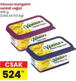 Spar Vénusz margarin valódi vajjal ajánlat