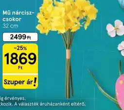 Tesco Mű nárcisz-csokor ajánlat