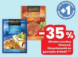 Spar Lucullus fűszersó, fűszerkeverék és gyorspác ajánlat