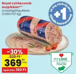 Spar Royal csirkecomb aszpikban ajánlat