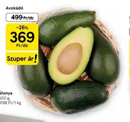 Tesco Avokád ajánlat