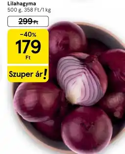 Tesco Lilahagyma ajánlat