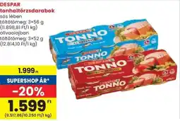 Spar DESPAR tonhaltörzsdarabok ajánlat