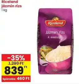 Spar Riceland jázmin rizs ajánlat