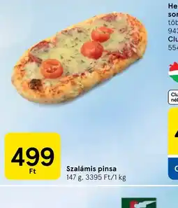 Tesco Szalámis pinsa ajánlat