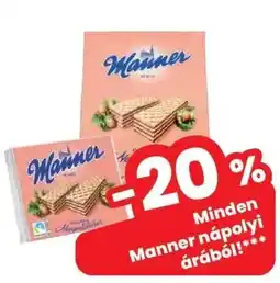 Spar Manner nápolyi ajánlat