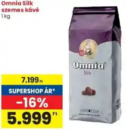 Spar Omnia Silk szemes kávé ajánlat