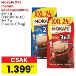 Spar Mokate XXL instant kávéspecialitás ajánlat
