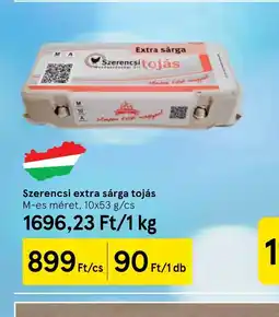 Tesco Szerencsi extra sárga tojás ajánlat