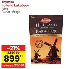Spar Thymos holland kakaópor ajánlat