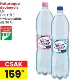 Spar Naturaqua ásványvíz ajánlat