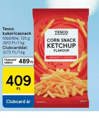 Tesco TESCO kukoricasnack ajánlat