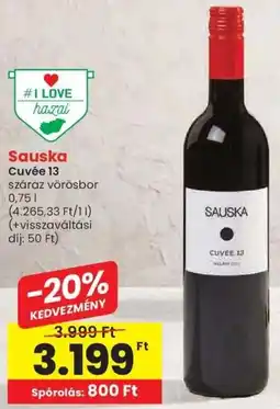 Spar Sauska Cuvée 13 ajánlat