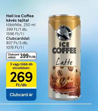 Hell Ice Coffee kávés tejital