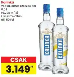 Spar Kalinka vodka ajánlat