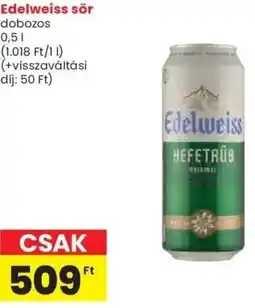 Spar Edelweiss sör ajánlat