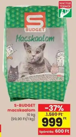 Spar S-BUDGET macskaalom ajánlat