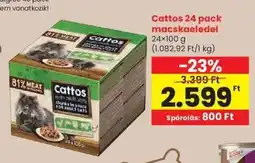 Spar Cattos 24 pack macskaeledel ajánlat