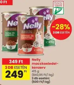 Spar Nelly macskaeledel- konzerv ajánlat